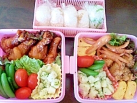 運動会のお弁当♪